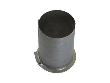 Gutter Outlet Round - Manufactured from SABS-quality galvanised steel in varying thickness depending on customer's needs.